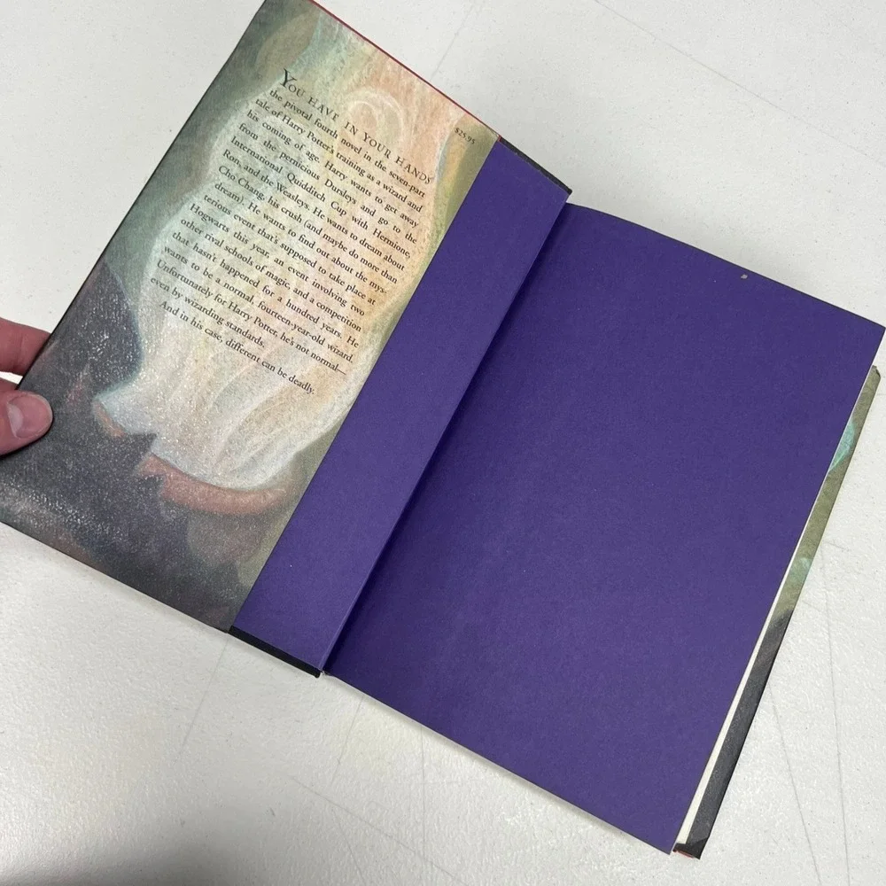 Harry Potter and the Goblet of Fire HC/DJ JK Rowling True 1st‎ Edition 1st Print